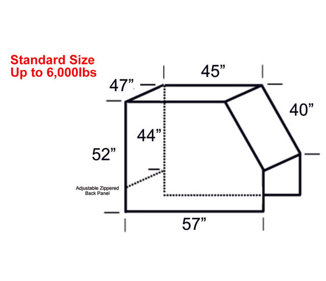 Atrium Full Forklift Enclosure Covers - Forklift Training Safety Products