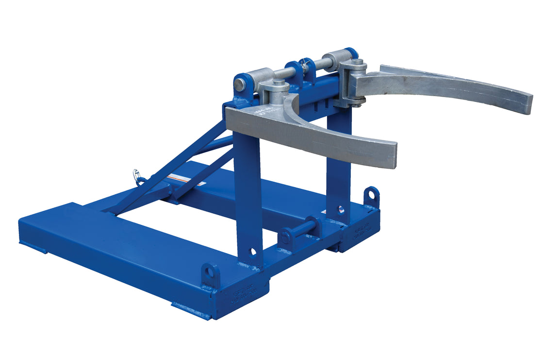 Fork Mounted Poly Drum Handler - Forklift Training Safety Products