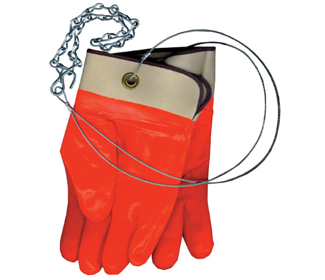 PVC Propane Cylinder Handling Gloves - Forklift Training Safety Products