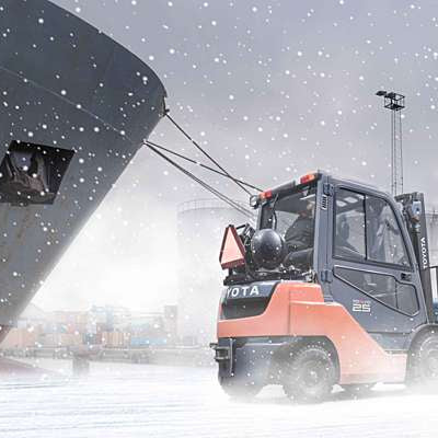 Forklift Operation in Winter Conditions Part 2