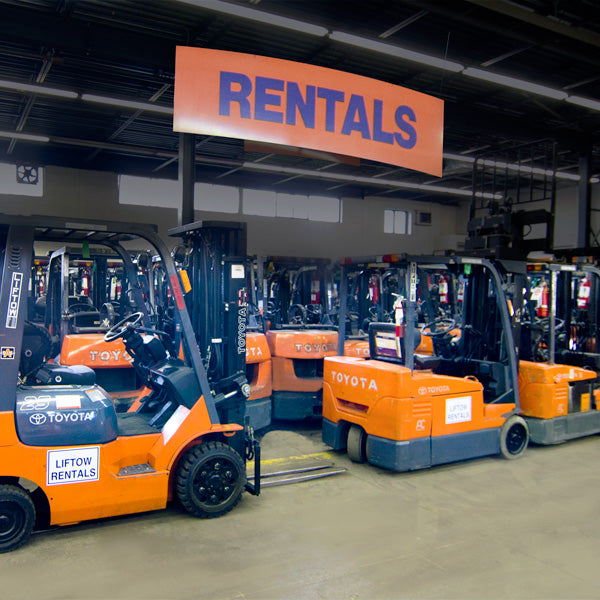 The Benefits of Lift Truck Rentals — Liftow Toyota Forklift Dealer
