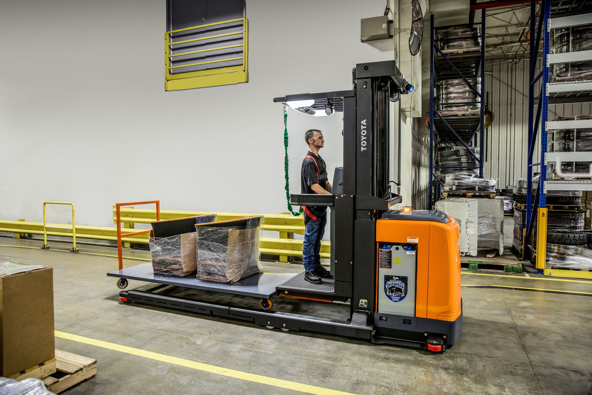 The Versatility of Toyota's Electric Furniture Order Picker