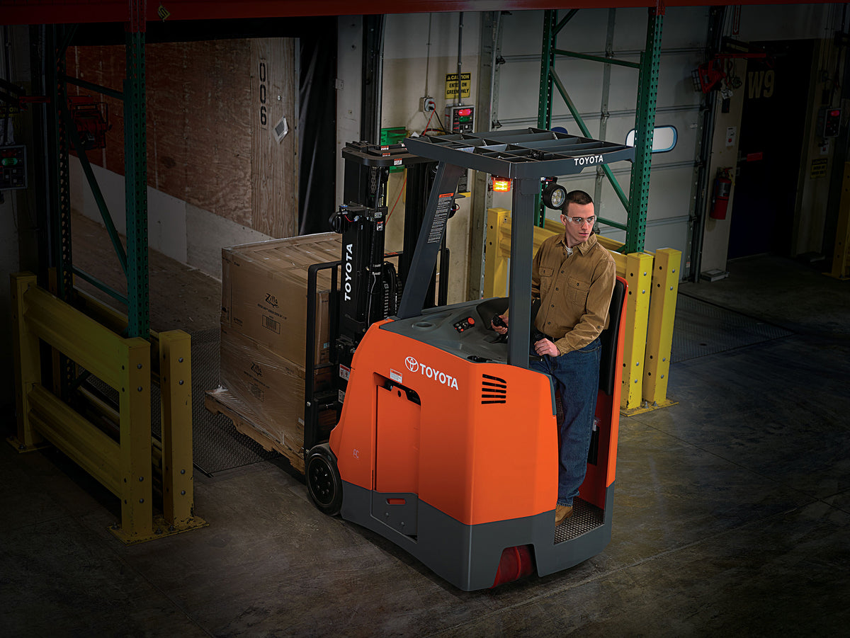 Sit-Down Versus Stand-Up Forklifts Part 2 — Liftow Toyota Forklift ...