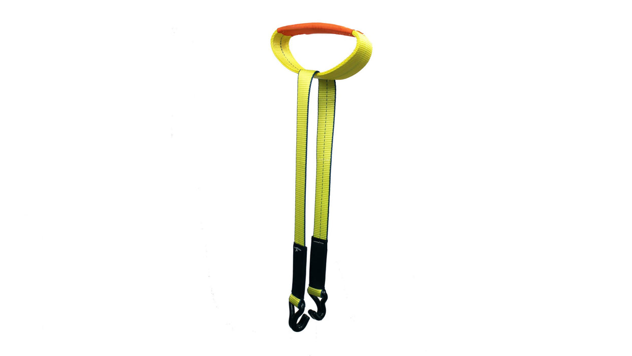 Battery Lifting Sling 2" x 5' with 1/2" Wire Hook