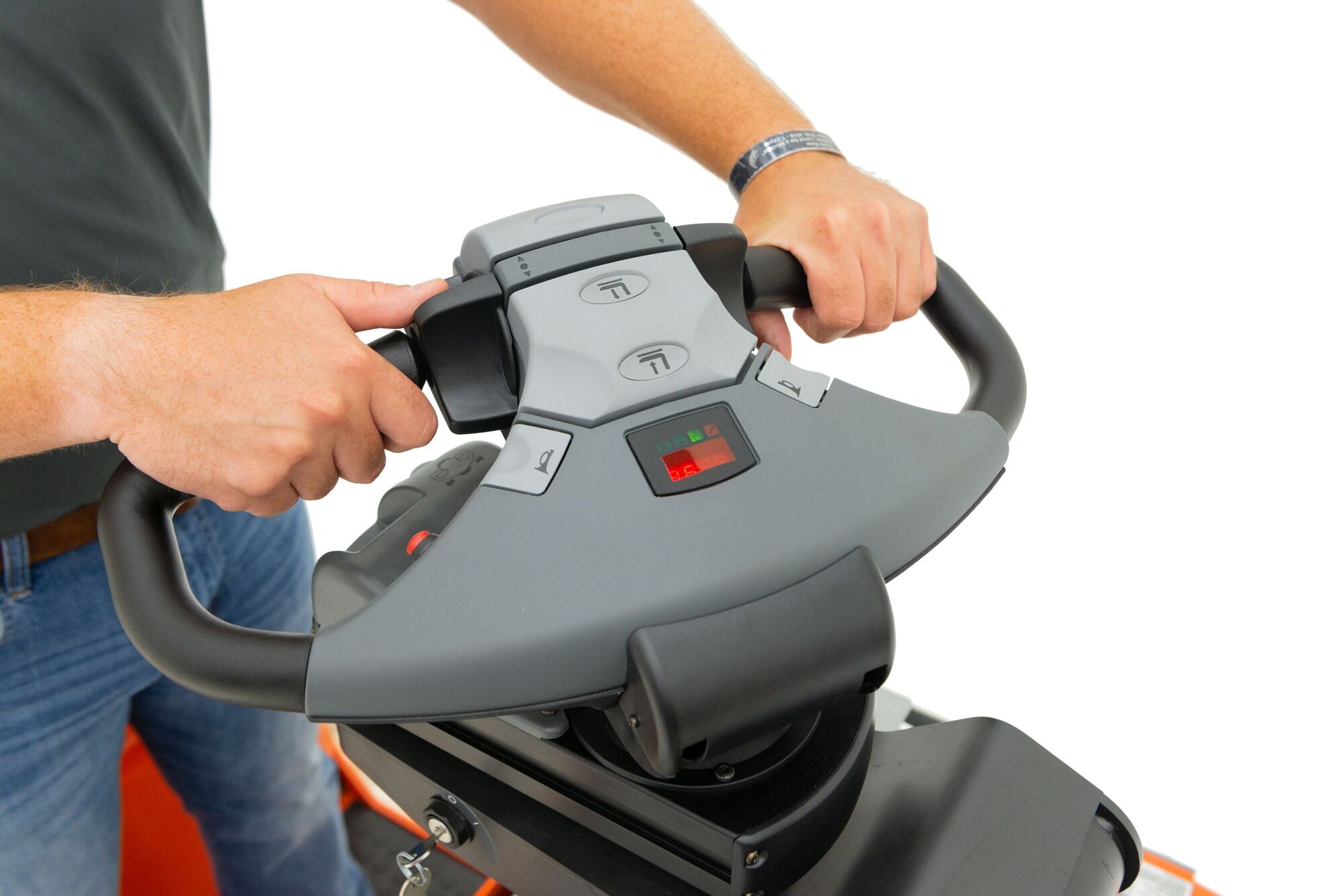 Center Rider Pallet Toyota Center-Controlled Rider Pallet Jack