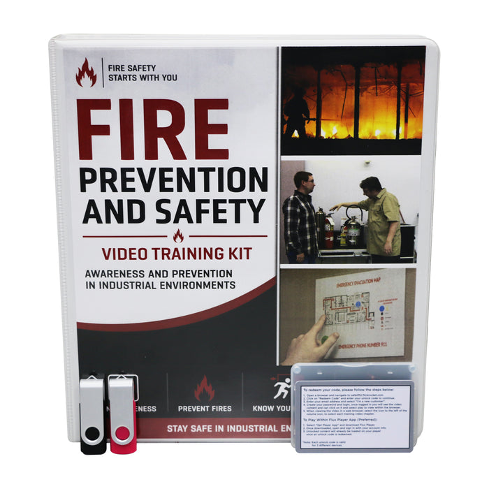 Fire Prevention & Safety in Industrial Environments Video Training Kit