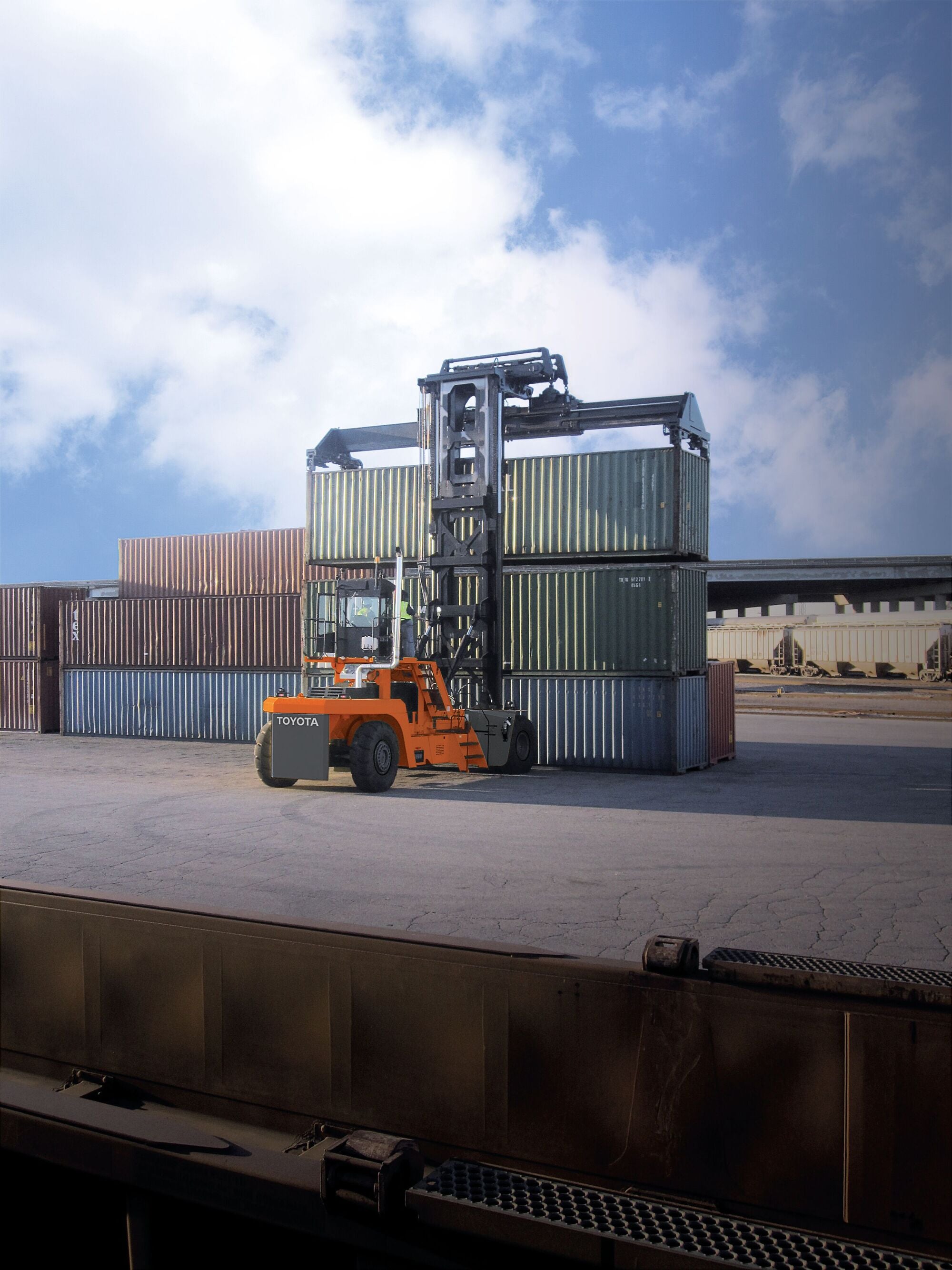 Loaded Container Handler