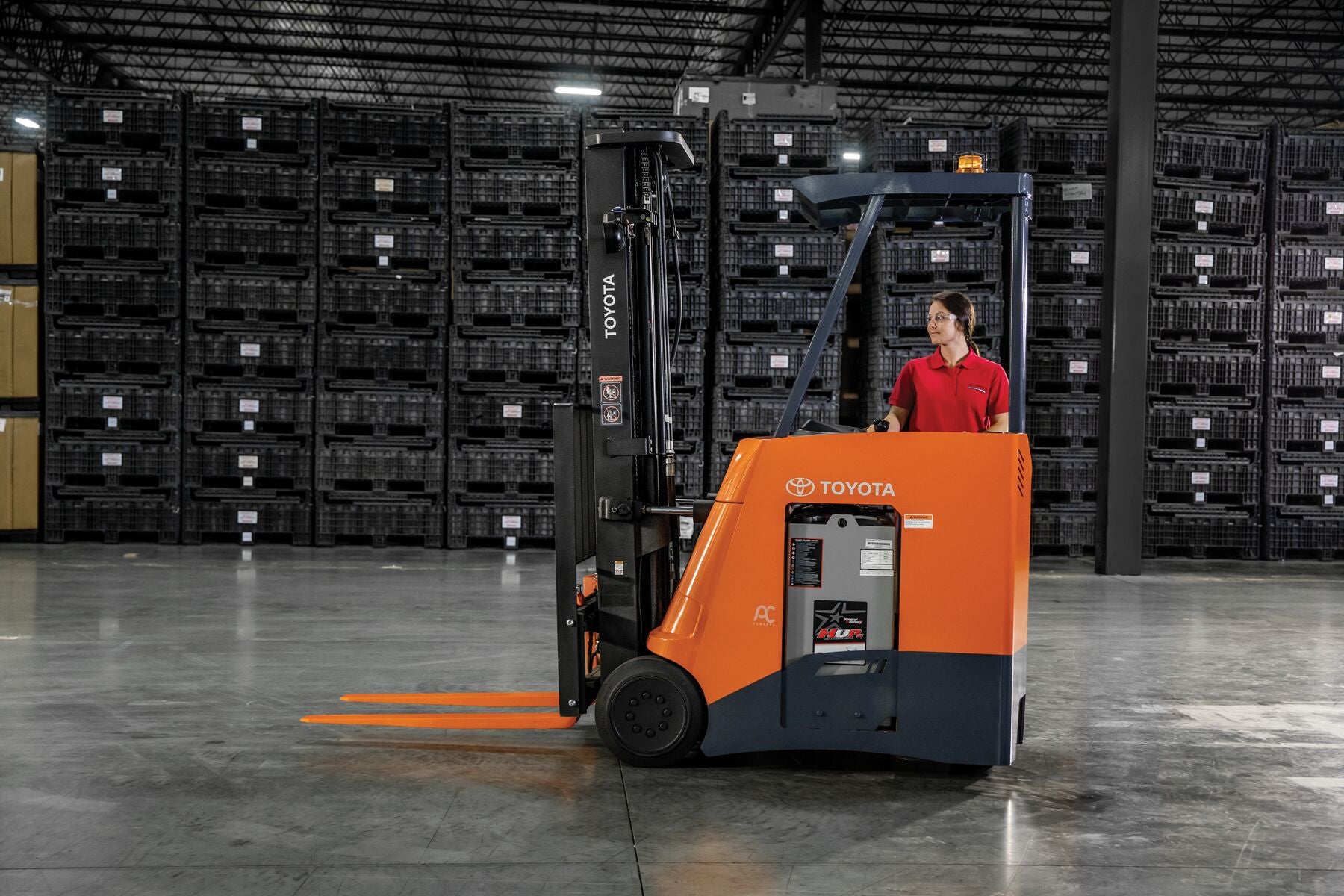 Toyota Stand-Up Rider Forklift