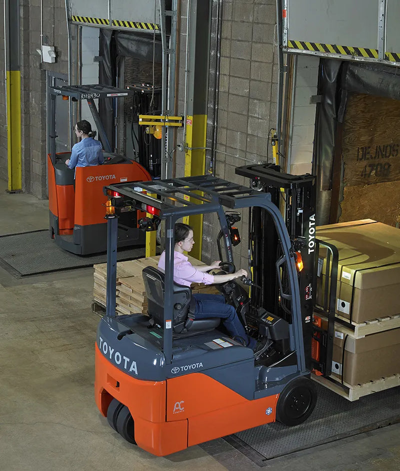 Liftow and Toyota Material Handling logos