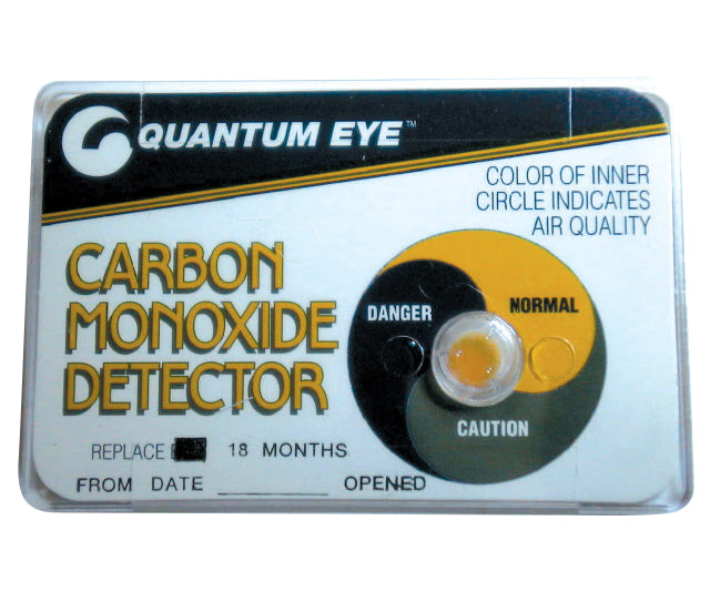 Carbon Monoxide Detector Card - Forklift Training Safety Products