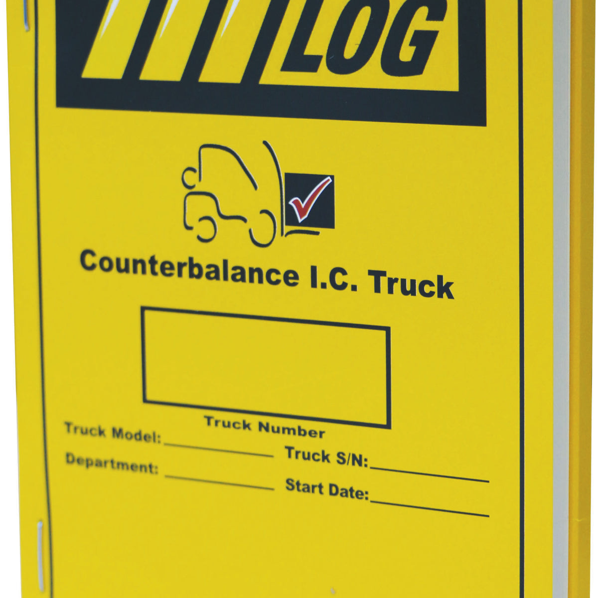Lift Truck Log Replacement Book — Liftow Toyota Forklift Dealer & Lift