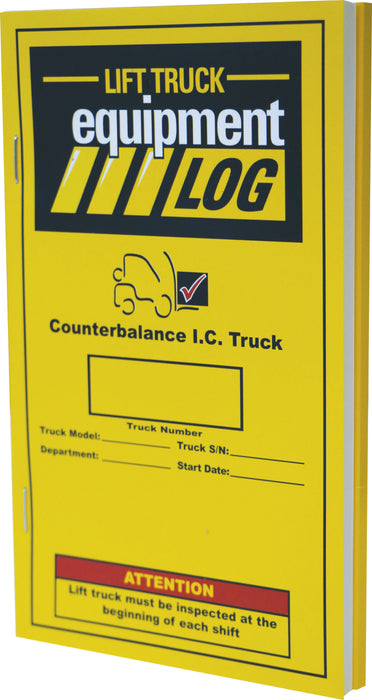 Lift Truck Log Refill Book - Forklift Training Safety Products