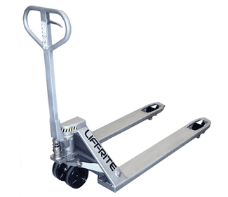 Stainless Steel Hand Pallet Truck - Forklift Training Safety Products