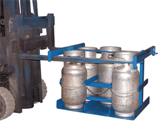 Cylinder Equipment Caddie - Forklift Training Safety Products