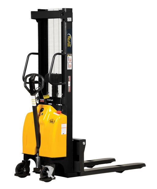Combination Hand Pump and Electric Stacker - Forklift Training Safety Products