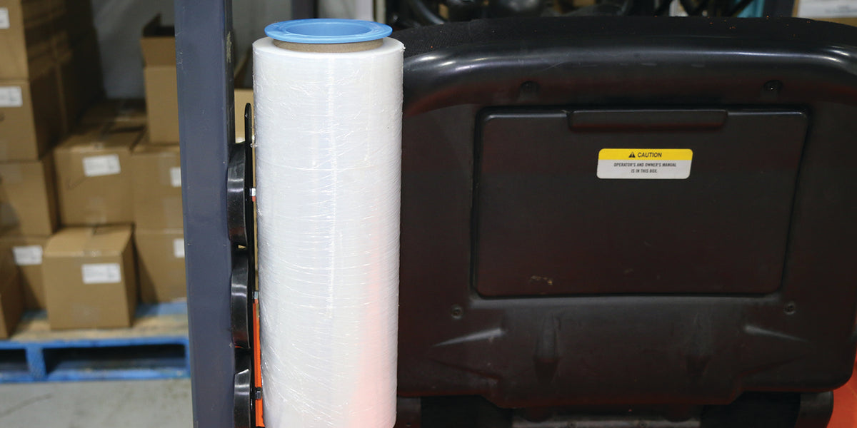 HandyMag Stretch Wrap Holder — Liftow Toyota Forklift Dealer & Lift Truck Training